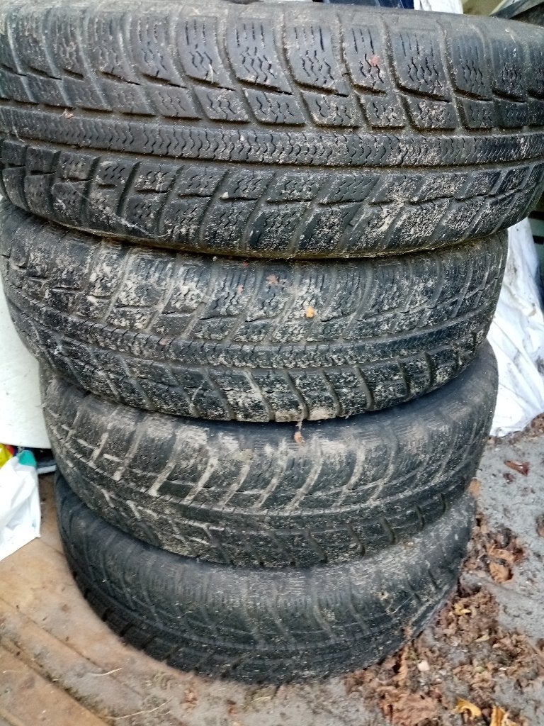 winterbanden 155/65/r14, Ophalen, 14 inch, Gebruikt, 155 mm