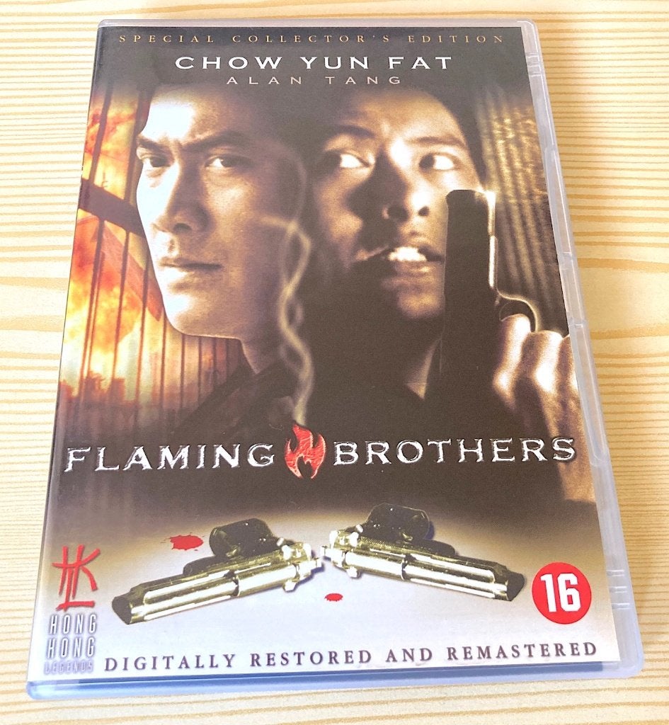 dvd Flaming Brothers (Special Edition) Chow Yun Fat, Vanaf 16 jaar, Ophalen, Zo goed als nieuw, Maffia en Misdaad
