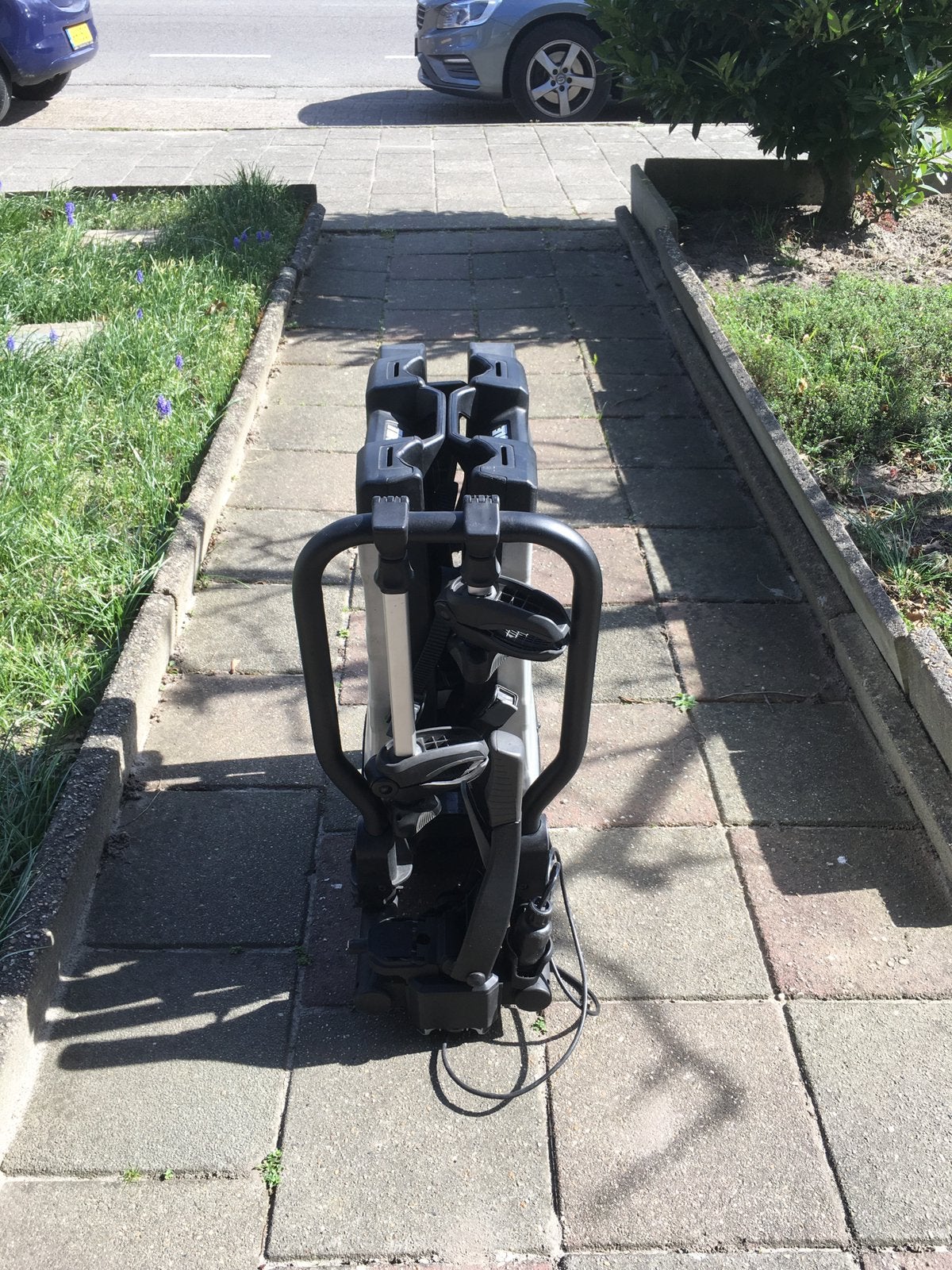 Thule easyfold xt933 fietsendrager, Auto diversen, Ophalen, Zo goed als nieuw, Trekhaakdrager