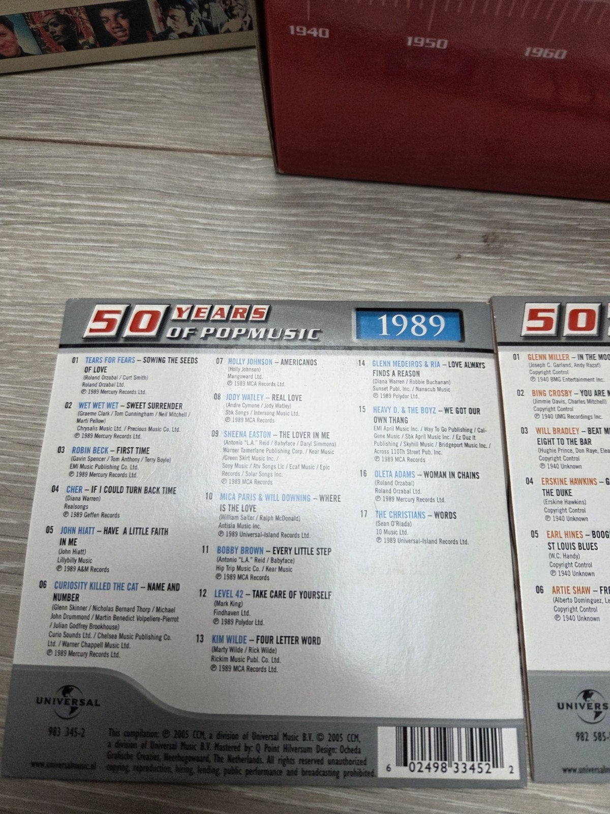50cd box - 50 years of popmusic - The Ultimate Collection, Ophalen of Verzenden, Zo goed als nieuw