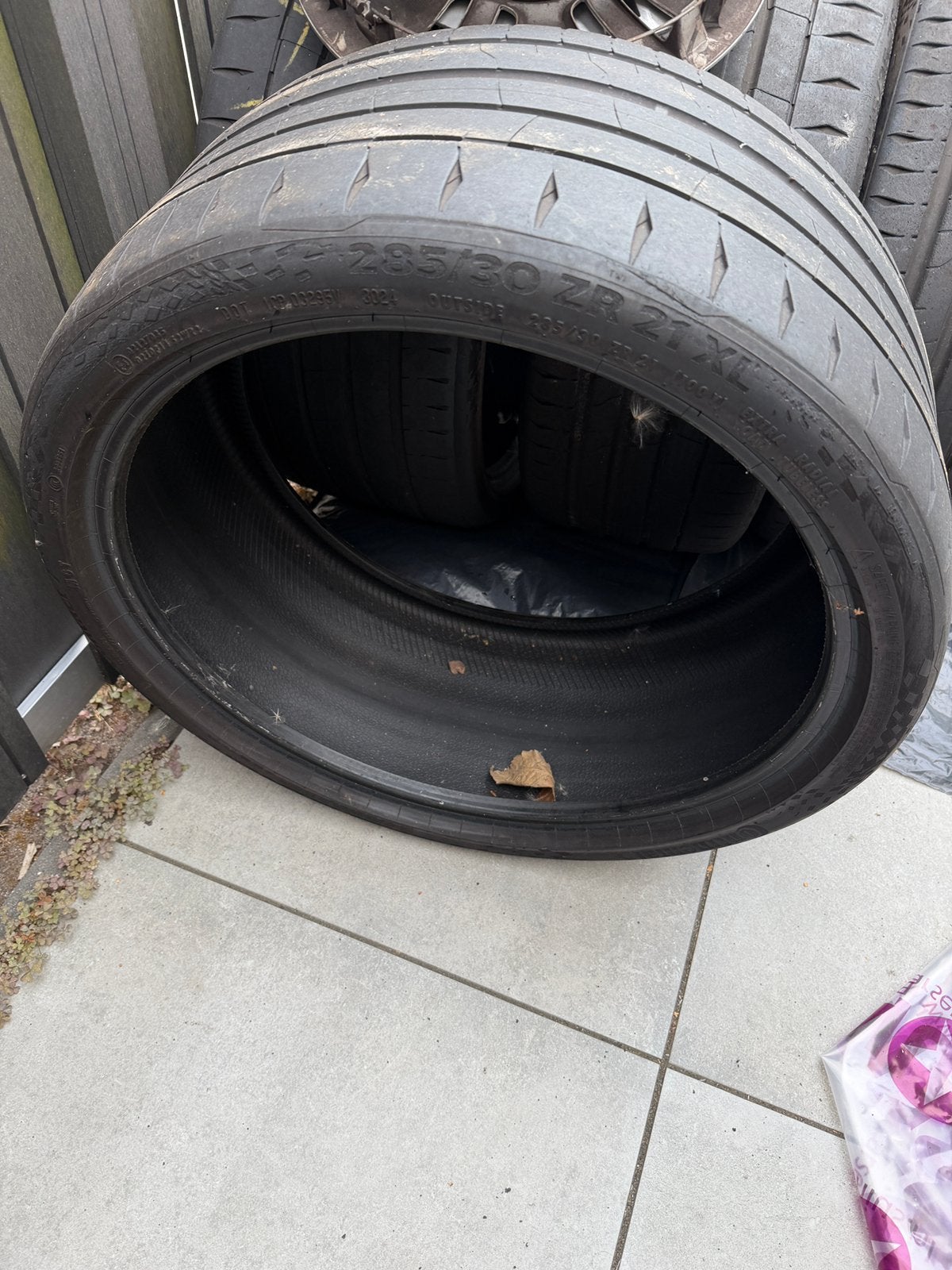 Autobanden gratis, Ophalen, Gebruikt