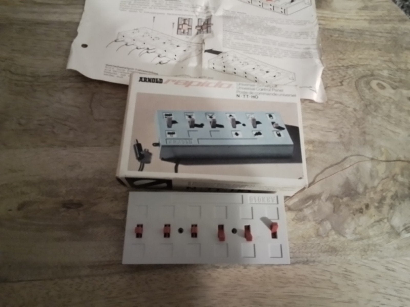 Arnold Rapido N-TT HO Schakelkastje Bedieningspaneel, Hobby en Vrije tijd, Modeltreinen | H0, Ophalen of Verzenden