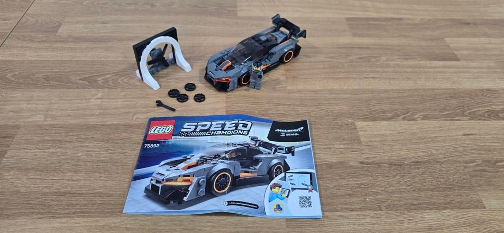 Lego Speed Champions 75892 McLaren Senna compleet, Ophalen of Verzenden, Zo goed als nieuw