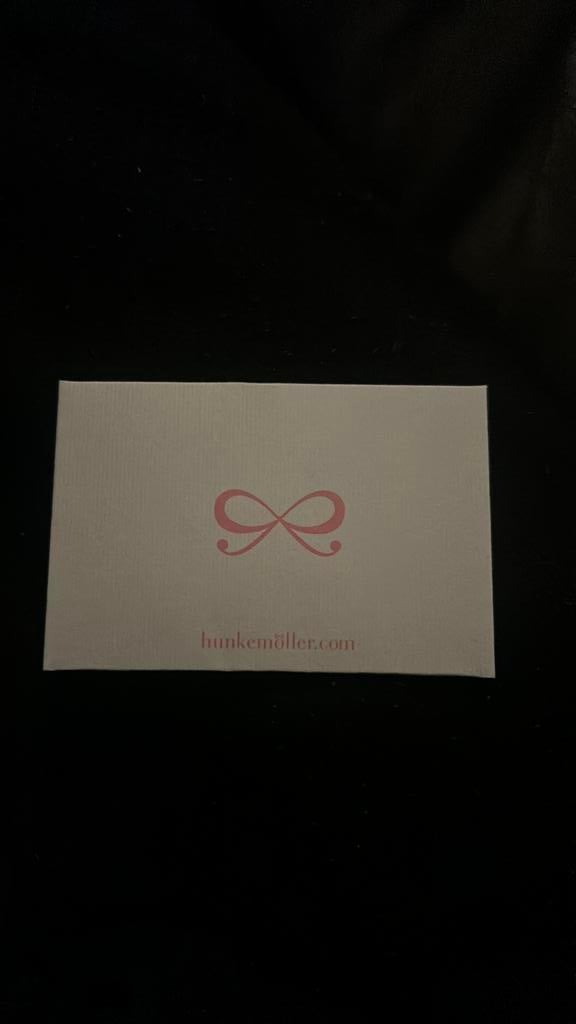 Hunkemöller tegoed bon €30,59, Ophalen, Zwart