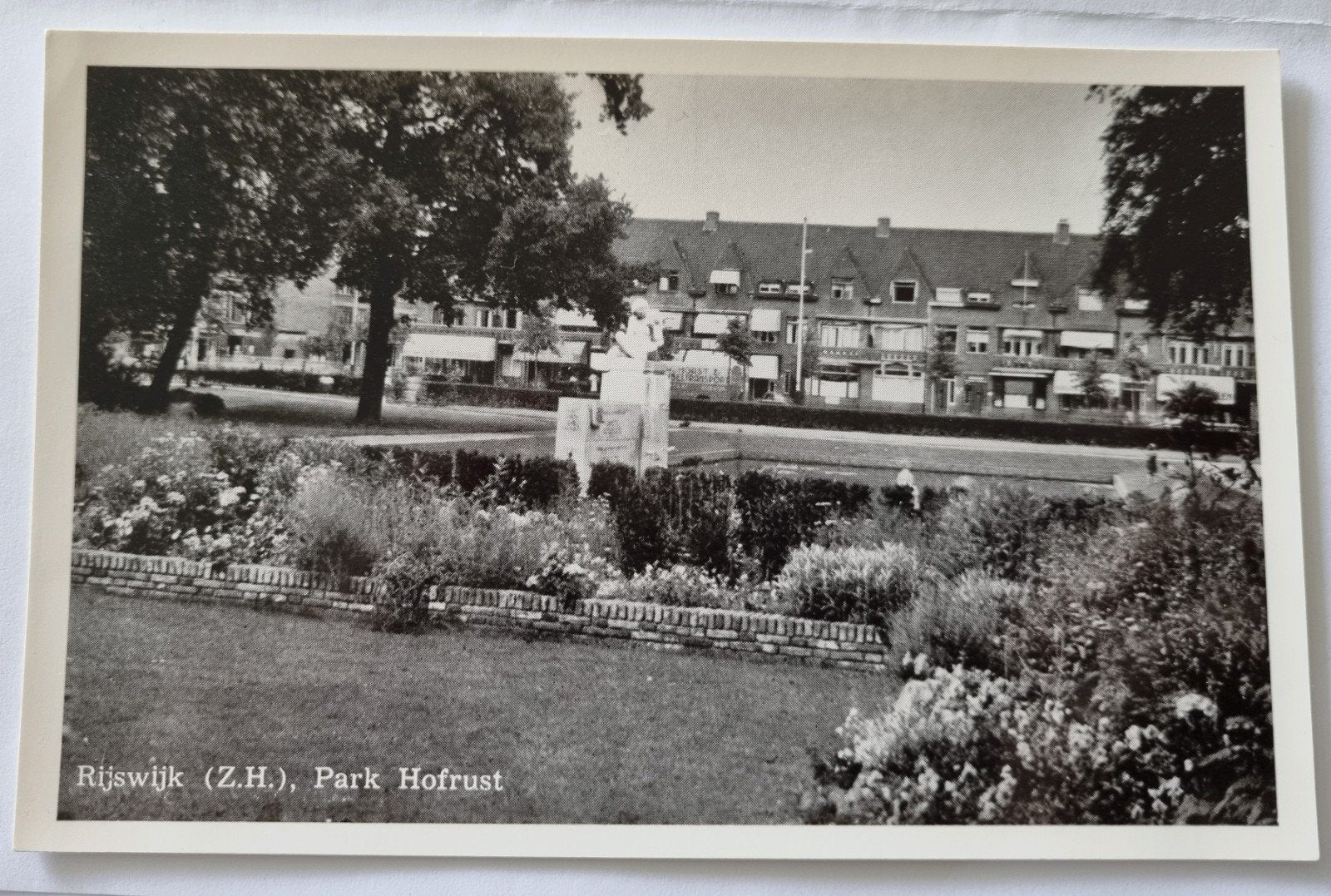 A167 Rijswijk Park Hofrust - Echte foto, Verzamelen, Ophalen of Verzenden, Voor 1920, Ongelopen, Zuid-Holland