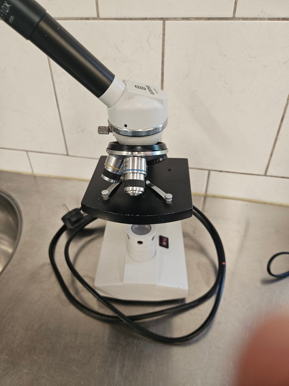Euromex Holland Biologische Microscoop - Gebruikt, Ophalen of Verzenden, Gebruikt, 400x tot 1000x, Biologische microscoop