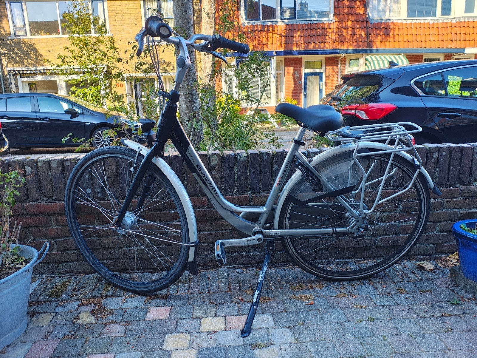 Nette Gazelle Orange Pure Innergy Damesfiets 46cm, Fietsen en Brommers, Ophalen, Gebruikt, Velgrem, Versnellingen