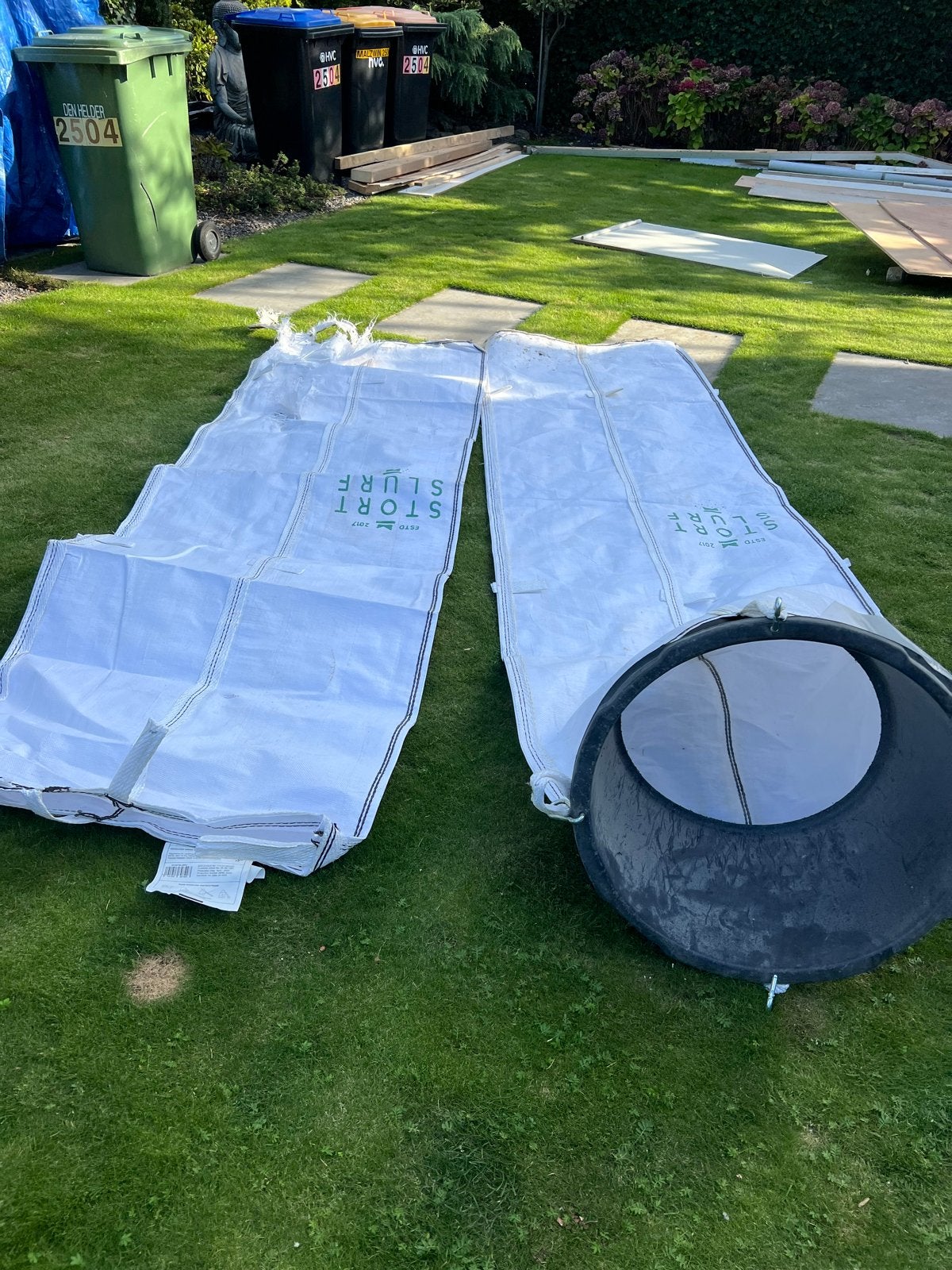 Stortslurf 2x3 meter voor puinafvoer, Ophalen of Verzenden