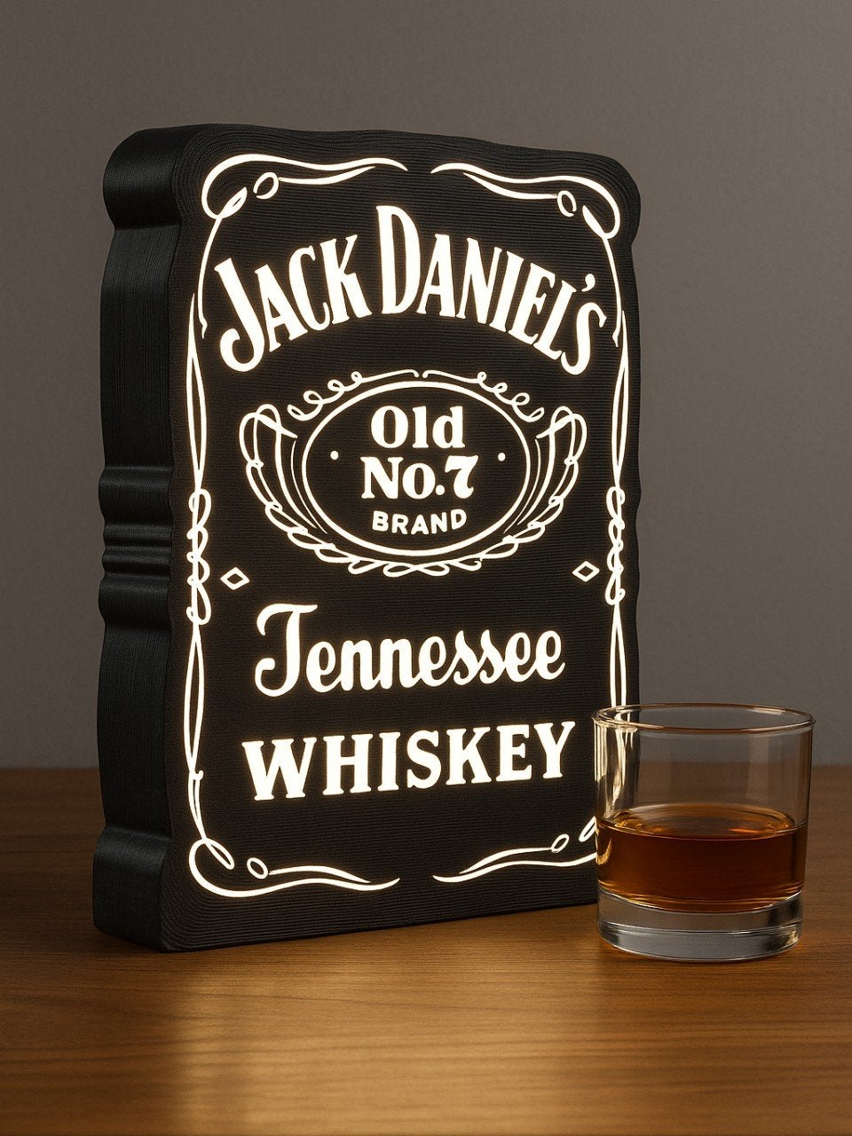Nieuw Jack Daniel's LED-bord - USB-aansluiting, Ophalen of Verzenden, Nieuw