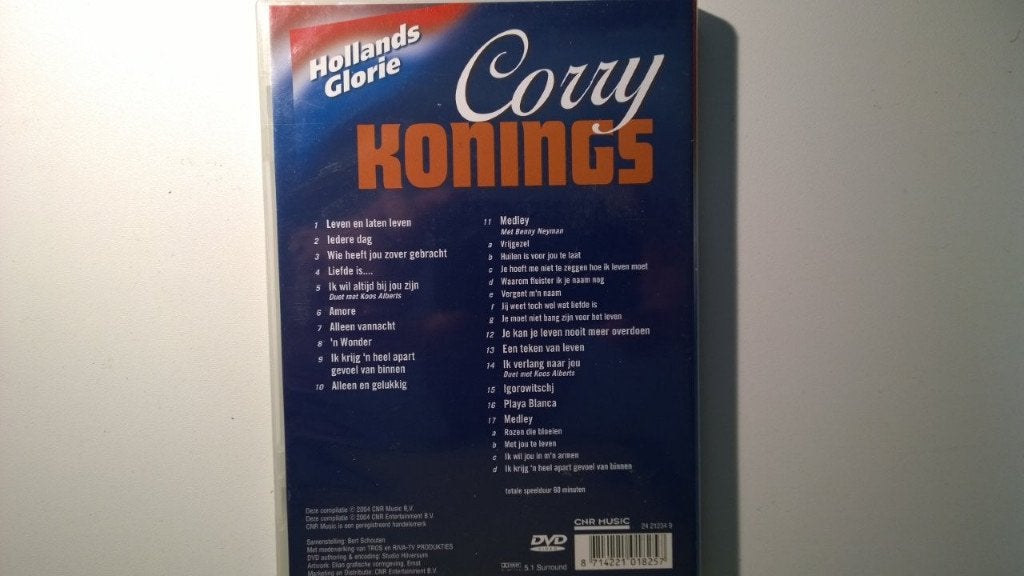 Corry Konings - Corry Met Koos Alberts en Benny Neyman (DVD), Alle leeftijden, Ophalen of Verzenden, Zo goed als nieuw, Muziek en Concerten