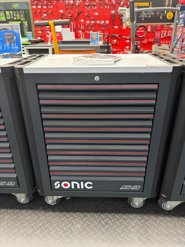 Sonic S9-Next gevulde gereedschapwagen 429-delig
