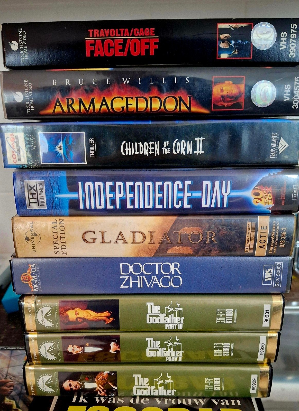 Diverse VHS-collectie, Ophalen, Vanaf 16 jaar, Actie en Avontuur, VHS