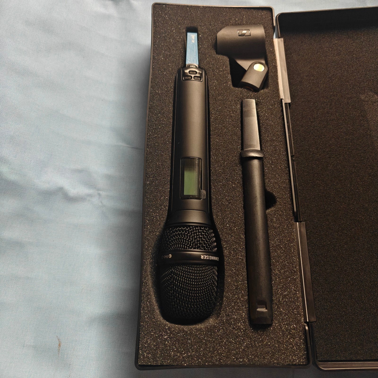 Nieuw Sennheiser SKM 6000 A1-A4 + e845 Caps + BA60 Accu, Ophalen of Verzenden, Zo goed als nieuw, Zangmicrofoon, Draadloos