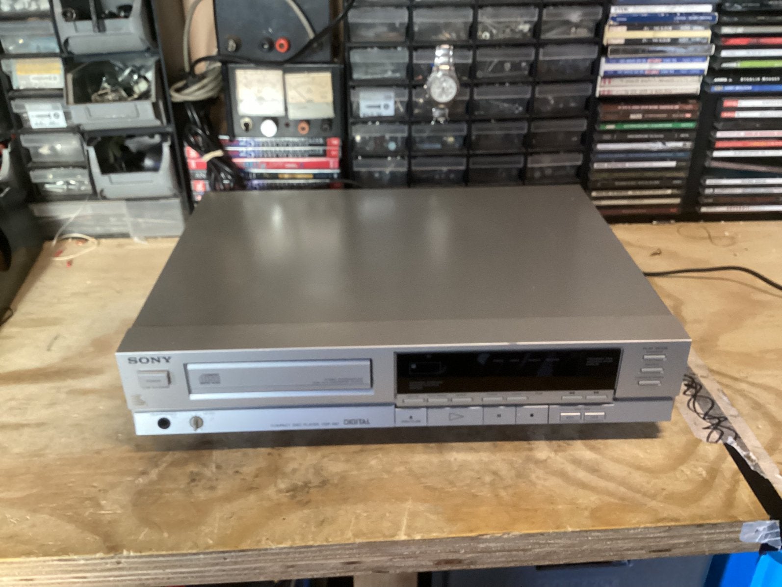 Sony CDP 550, Ophalen of Verzenden, Zo goed als nieuw, Sony