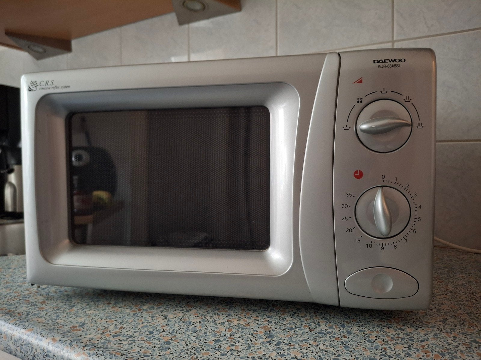 Daewoo KOR-63A5SL Magnetron met CRS Systeem, Witgoed en Apparatuur, Magnetrons, Gebruikt, Ophalen of Verzenden, Magnetron, Draaiplateau