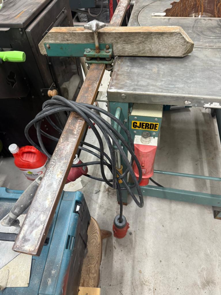 Gjerde Cirkelzaag - Krachtige Zaagmachine, Ophalen, Gebruikt, Cirkelzaag, 70 mm of meer