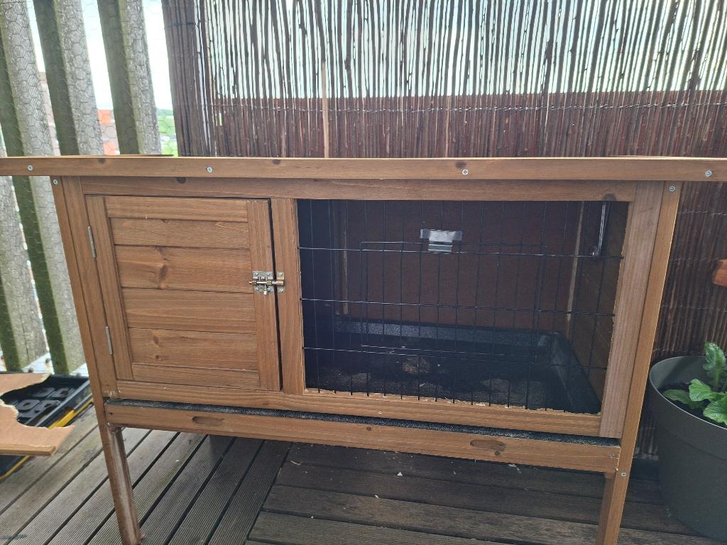 Konijnenhok, Ophalen, Gebruikt, 90 cm of meer, Konijn