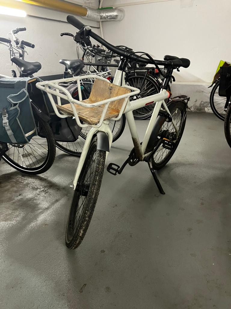 Opknapper: Van Moof Smart X, Ophalen, Schijfrem