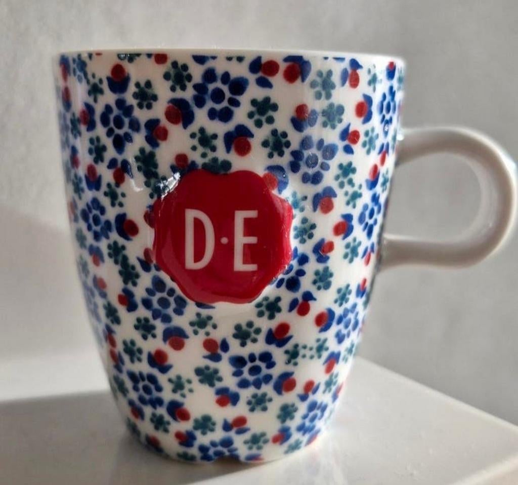Douwe Egberts senseo Beker Dutch Indigo, Ophalen of Verzenden, Zo goed als nieuw, Overige stijlen, Kop(pen) en/of Schotel(s)