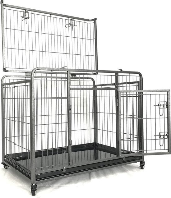 Heavy Duty Bench - XXL - 123 x 75 x 81cm, Dieren en Toebehoren, Hondenbenches, Ophalen