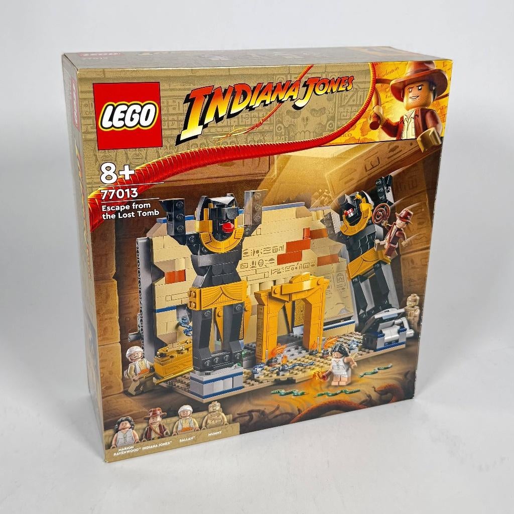 LEGO Indiana Jones 77013 Escape from the Lost Tomb – Nieuw, Overige thema's, Lego, Nieuw, Ophalen of Verzenden