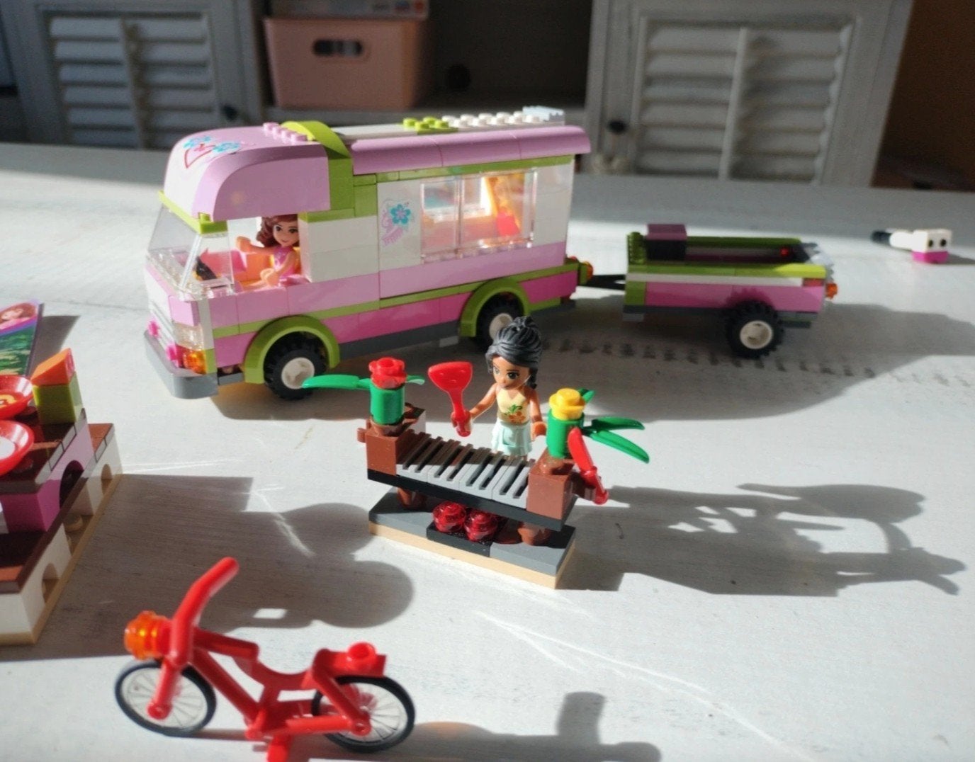 LEGO Friends 3184 Zomer Caravan ZGAN, Ophalen of Verzenden