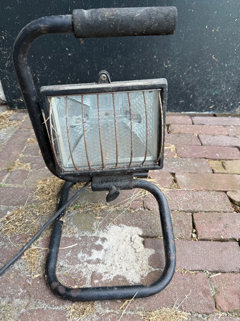 Bouwlamp, Ophalen, Gebruikt, 200 tot 500 watt, Lamp