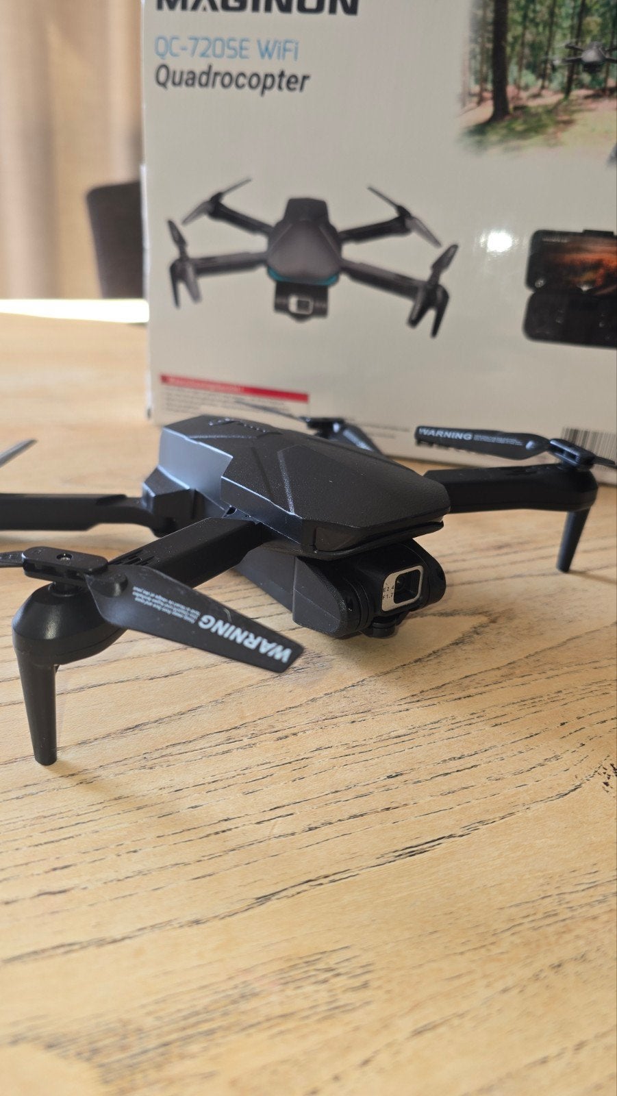 MAGINON QC-720SE WiFi Quadrocopter Drone met Camera, Cameradrone, Bediening via smartphone, Overige merken, Minder dan 100 meter