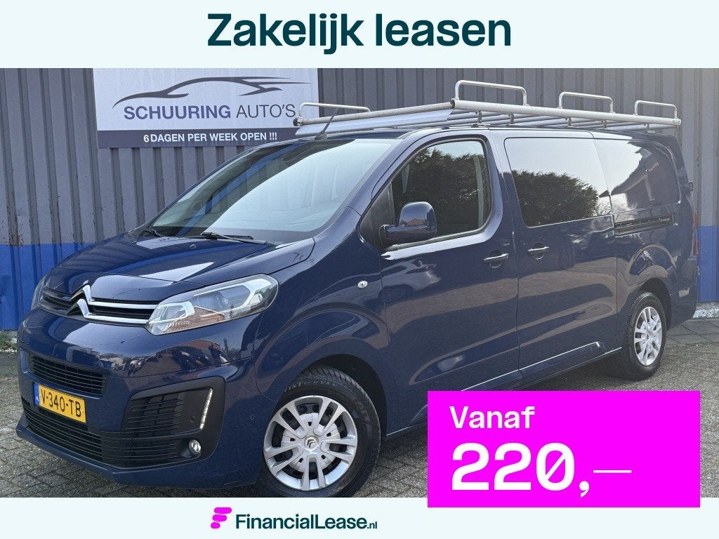 Citroën Jumpy 2.0 BlueHDI120 Dubbele Cabine, Voorwielaandrijving, Gebruikt, Euro 6, 4 cilinders