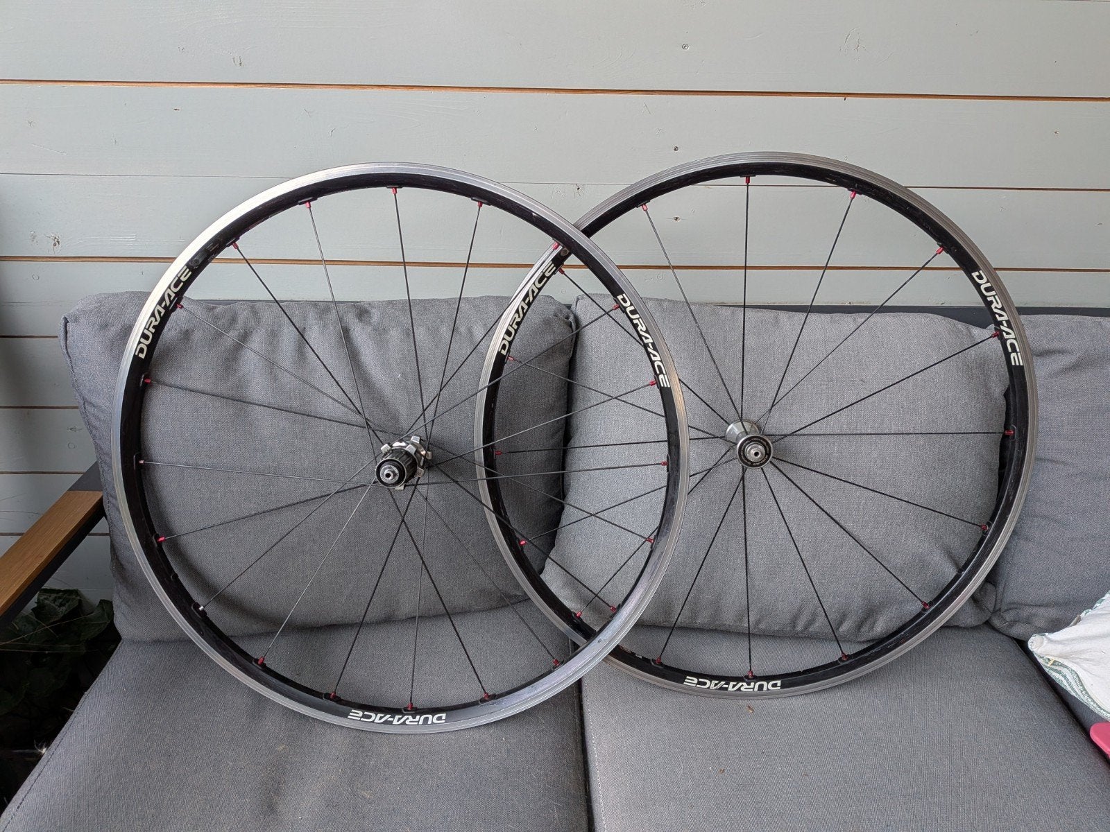 wielen wielset racefiets dura ace wh 7850, Wiel, Gebruikt, Ophalen of Verzenden, Aluminium