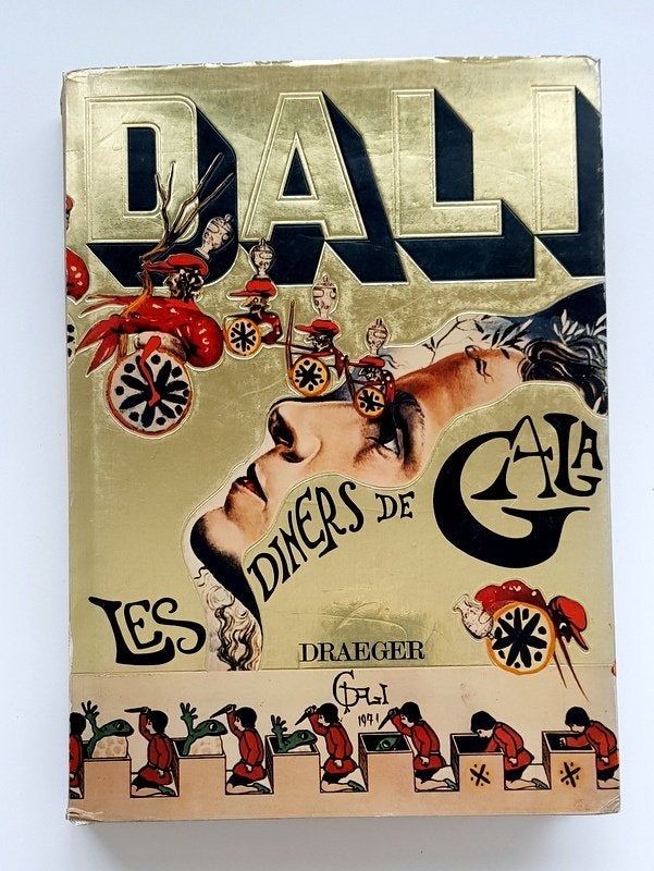 Dalí - Les Dîners de Gala (editie Draeger 1973), Gelezen, Ophalen of Verzenden, Salvador Dalí, Overige onderwerpen