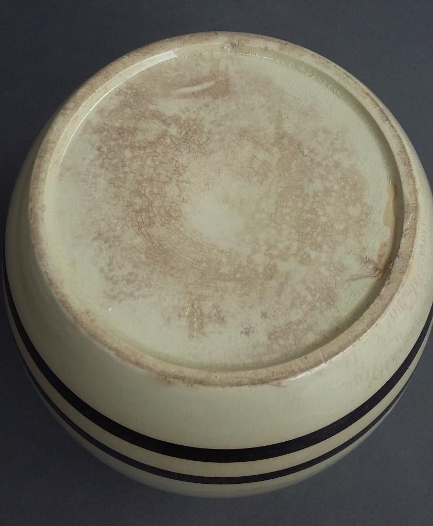 Om 1910 Voorraadpot Voorraad Pot Keuken Winkel Kruidenier, Antiek en Kunst, Ophalen of Verzenden