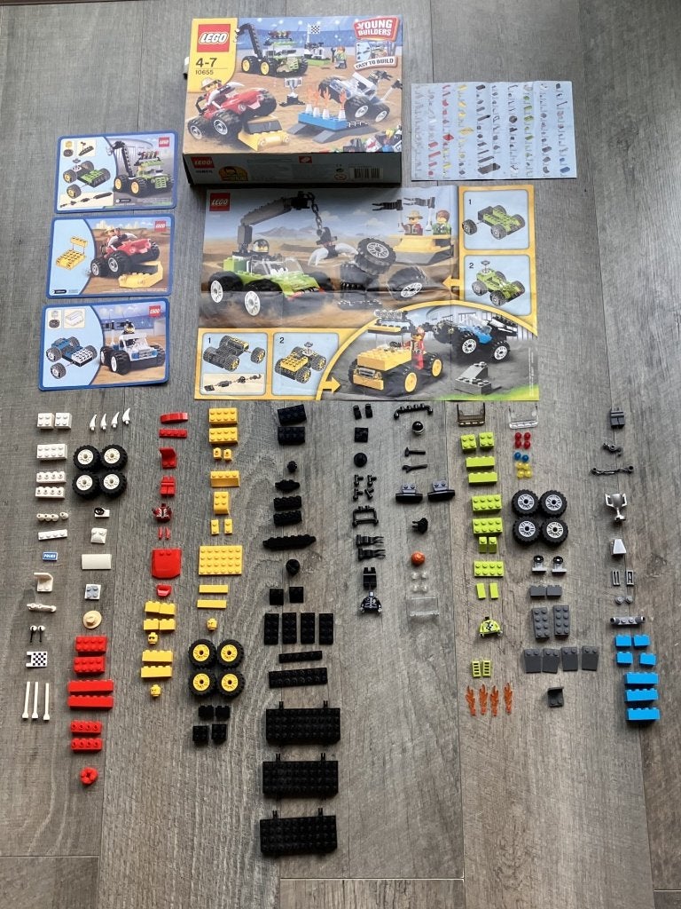 LEGO Monster Trucks - 10655, Lego, Compleet, Ophalen of Verzenden, Zo goed als nieuw