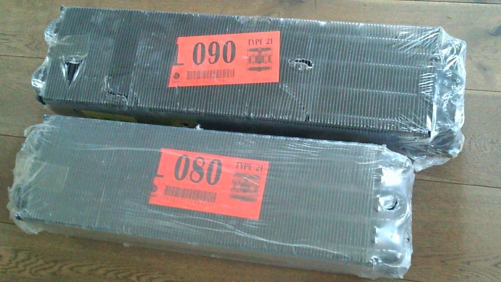 jaga strada losse convectors type 21 80 en 90cm, 30 tot 80 cm, Radiator, Nieuw, Ophalen of Verzenden