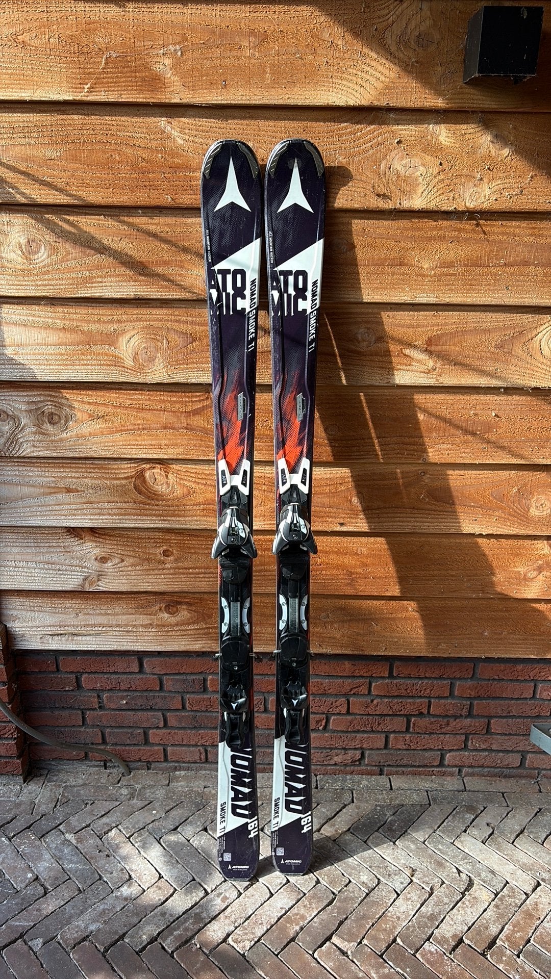 Atomic Nomad Smoke Ti ski’s – 164 cm – Gewaxt & Geslepen, 160 tot 180 cm, Ophalen of Verzenden, Zo goed als nieuw, Atomic