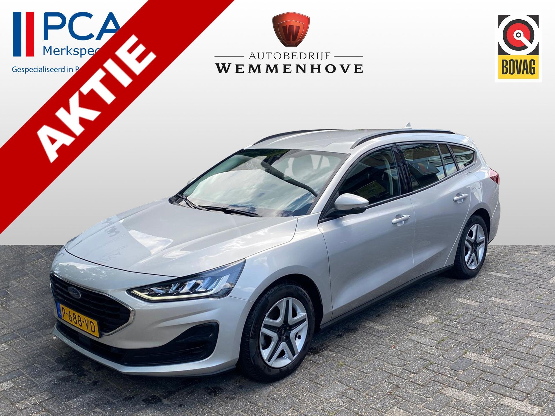 Ford FOCUS Wagon 1.0 EcoBoost Hybrid Connected Nieuw Type/Hy, Gebruikt, Euro 6, Handgeschakeld, Hybride Elektrisch/Benzine