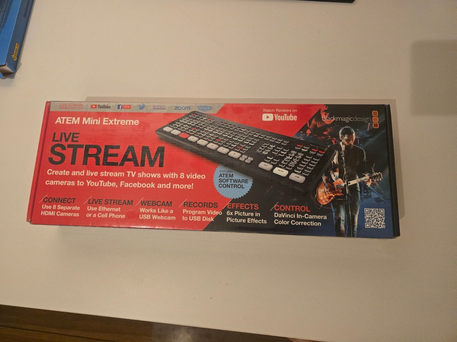 Blackmagic ATEM Mini Extreme - NIEUW geseald in doos, Ophalen of Verzenden, Nieuw, Video