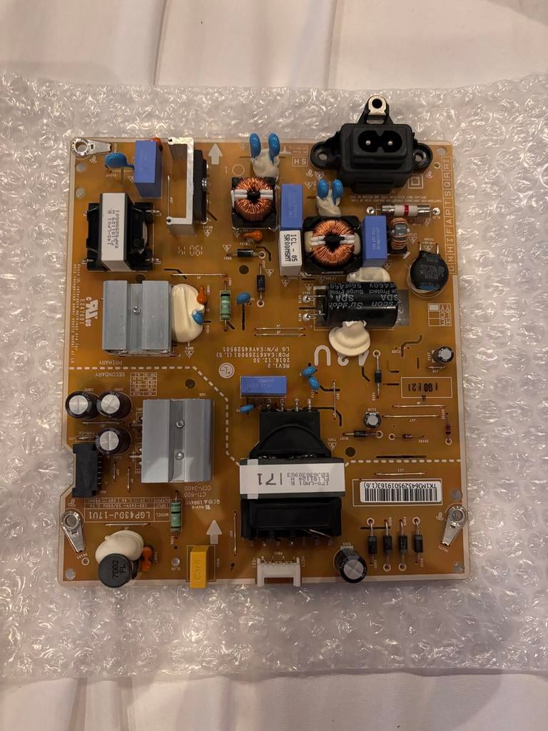 2x LG TV Powerboard LGP43DJ-1701 EAX67209001(1.5), Ophalen of Verzenden, Nieuw