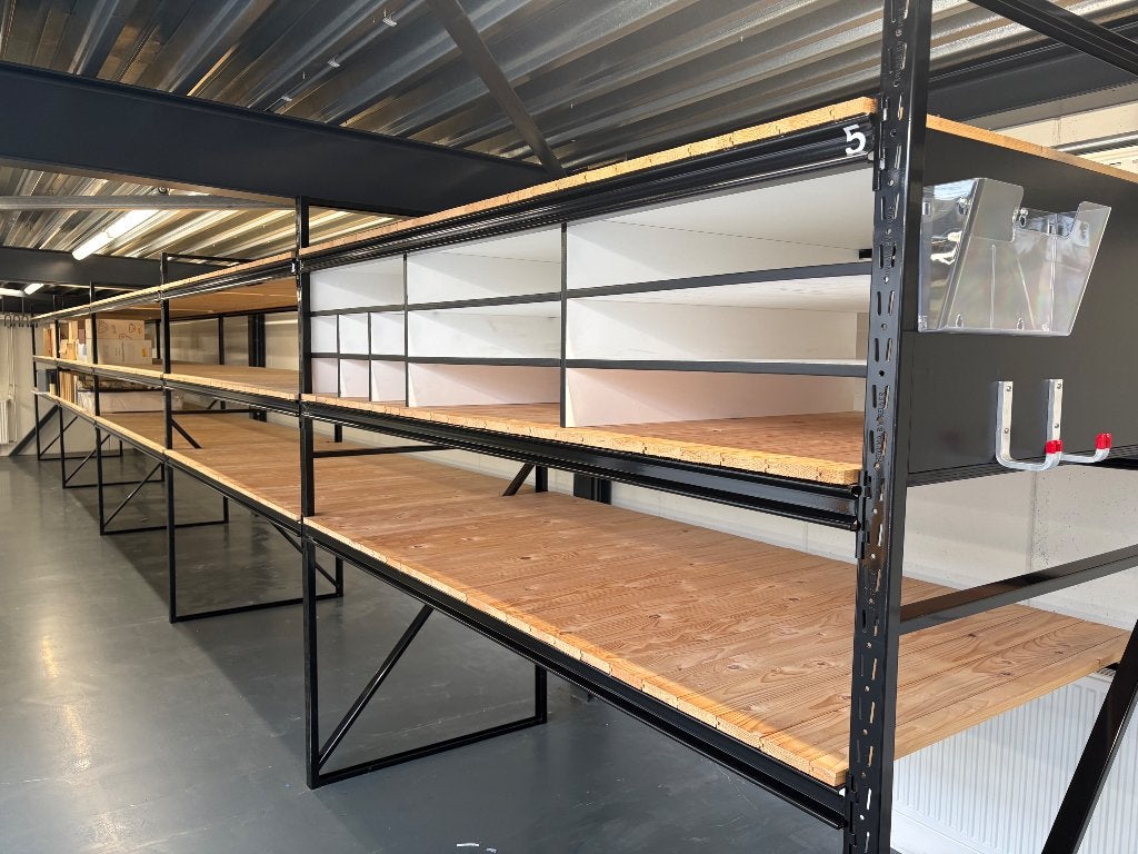 Hovuma Breedvak stelling 5 secties 225x 103x206 cm, Ophalen, Zo goed als nieuw