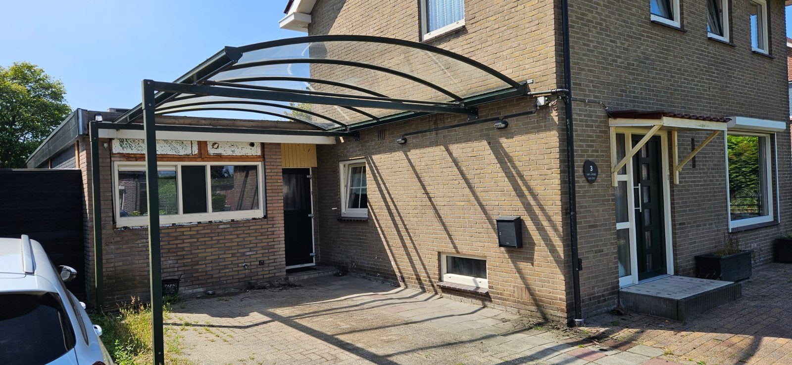 Carpoort 470x400x280cm ideaal voor auto of caravan, Ophalen of Verzenden, Gebruikt