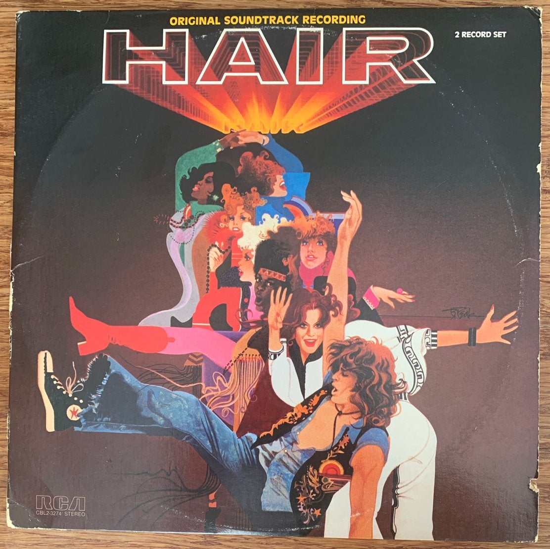 Hair Original Soundtrack Recording 2 Record Set LP, Cd's en Dvd's, Vinyl | Filmmuziek en Soundtracks, Gebruikt, Soundtrack, Ophalen of Verzenden