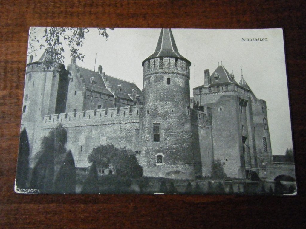 Z3 - Muiderslot - 1913 ? - Mooi/Oud, Verzamelen, Ophalen of Verzenden, 1940 tot 1960, Noord-Holland