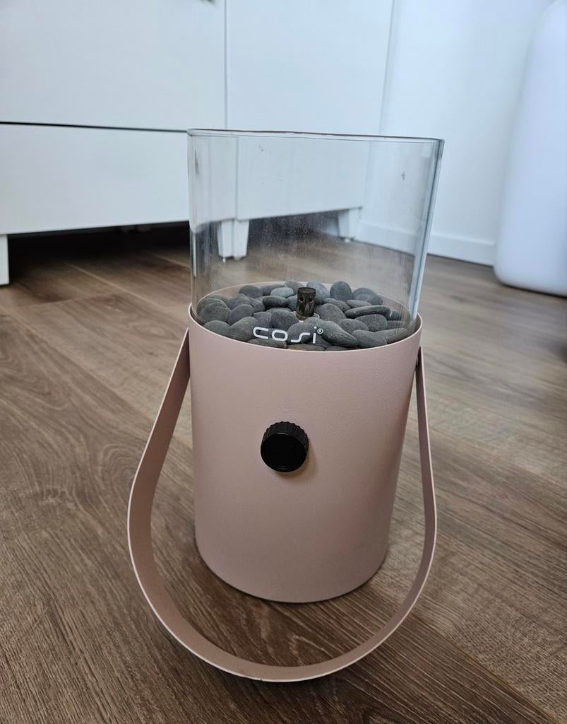 Cosiscoop original pink, gaslantaarn, Ophalen, Roze, Zo goed als nieuw, Metaal