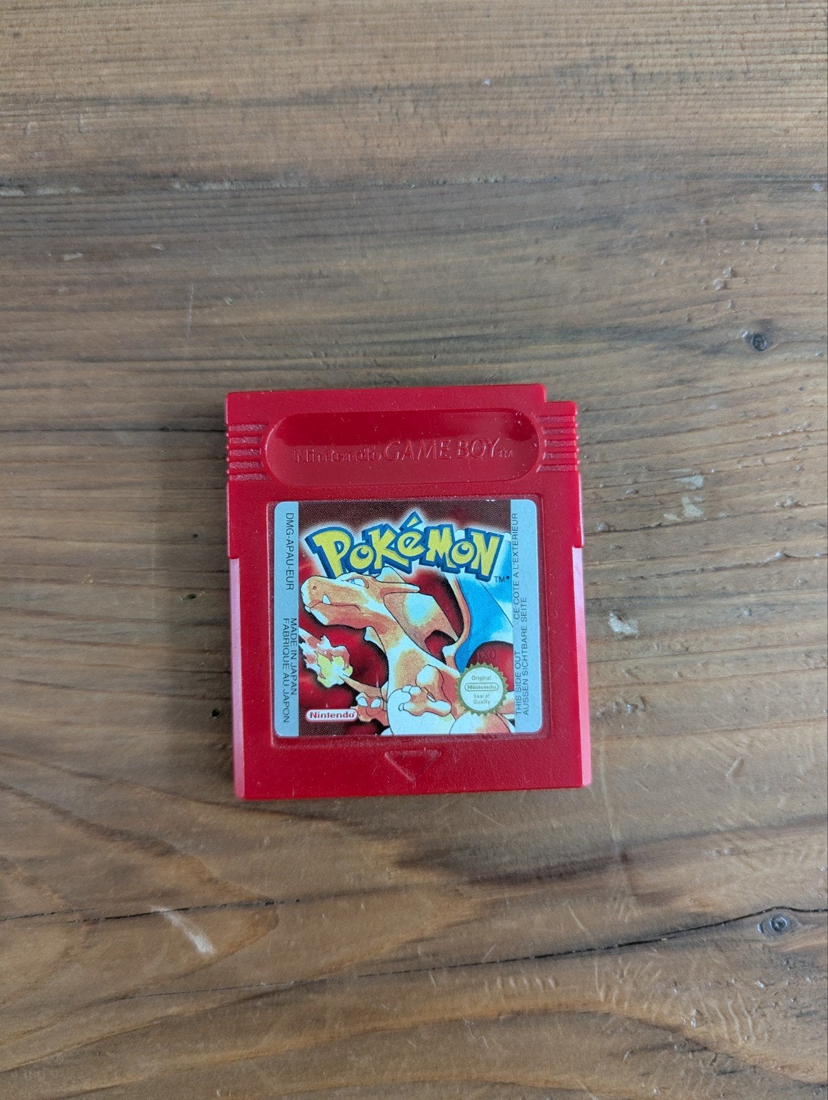 Pokémon Rood/Red werkende cartridge, Avontuur en Actie, 1 speler, Ophalen of Verzenden, Zo goed als nieuw