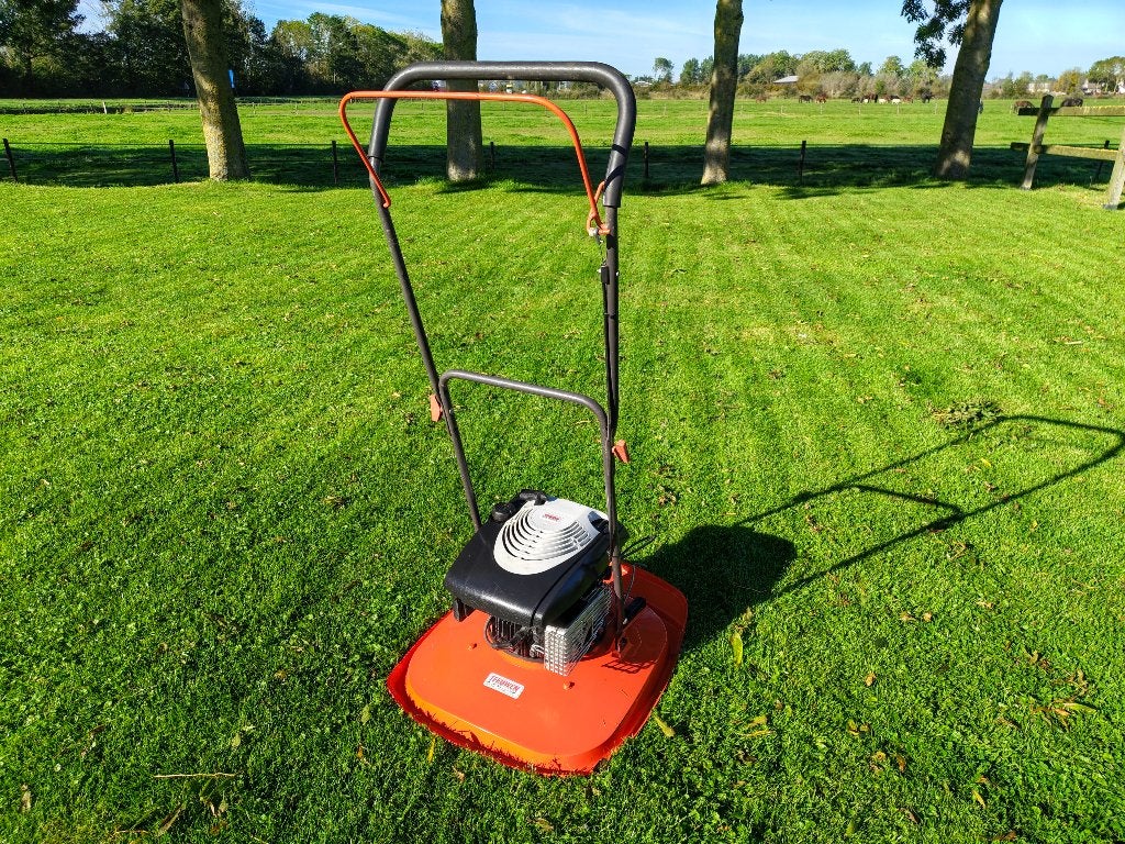 Flymo XL 500 benzine zweefmaaier, Tuin en Terras, Ophalen, Gebruikt, -, -