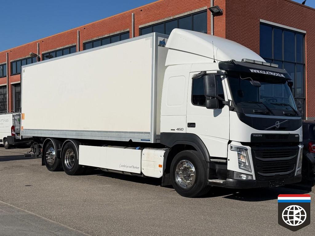 Volvo FM 460 Slaap cabine Kastenbak - Laadklep - 6X2/4 - Vol, Auto's, Vrachtwagens, Bedrijf, Te koop, ABS, Airconditioning, Bi-Xenon koplampen