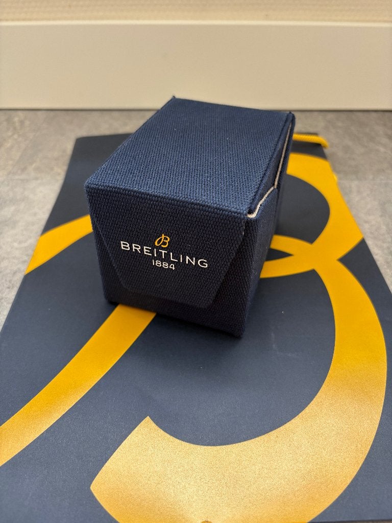 Breitling Box Set en mooie Breitling Tas, Sieraden, Tassen en Uiterlijk, Horloges | Heren, Ophalen of Verzenden, Nieuw, Breitling