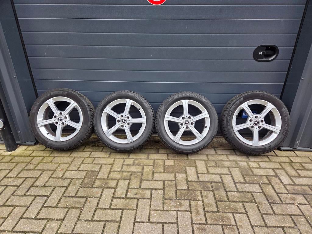 Mercedes A B CLA Klasse W177 17 inch velgen, Auto-onderdelen, Banden en Velgen, Gebruikt, Banden en Velgen, 17 inch, Personenwagen