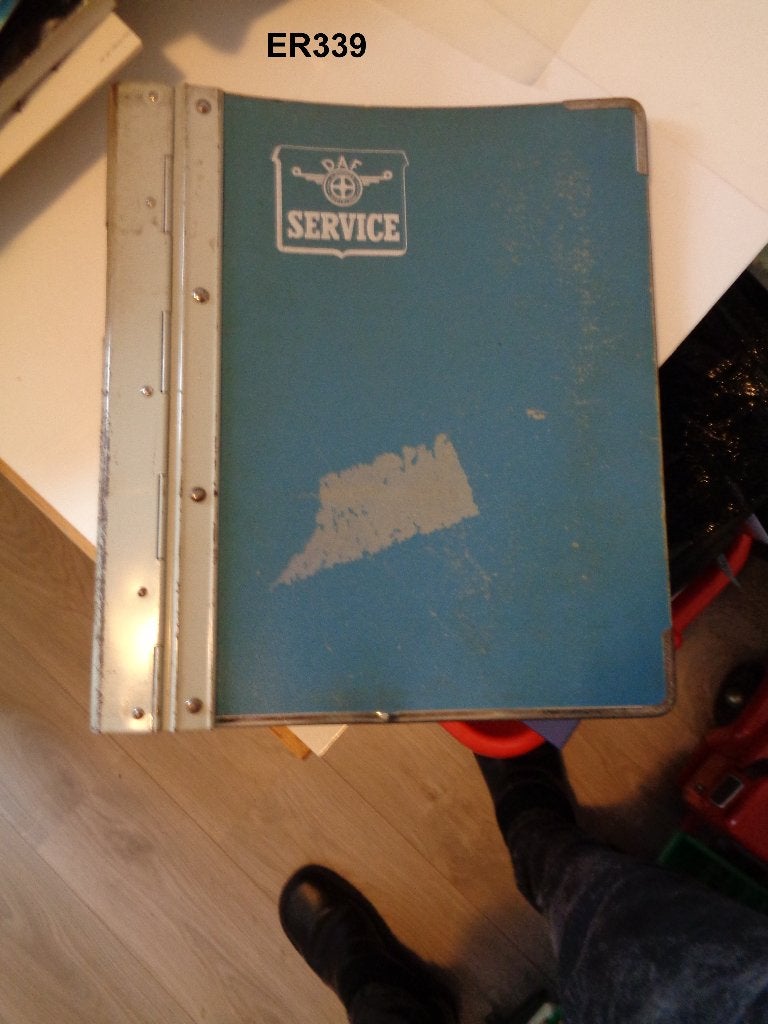 oud daf service boek band, Ophalen of Verzenden