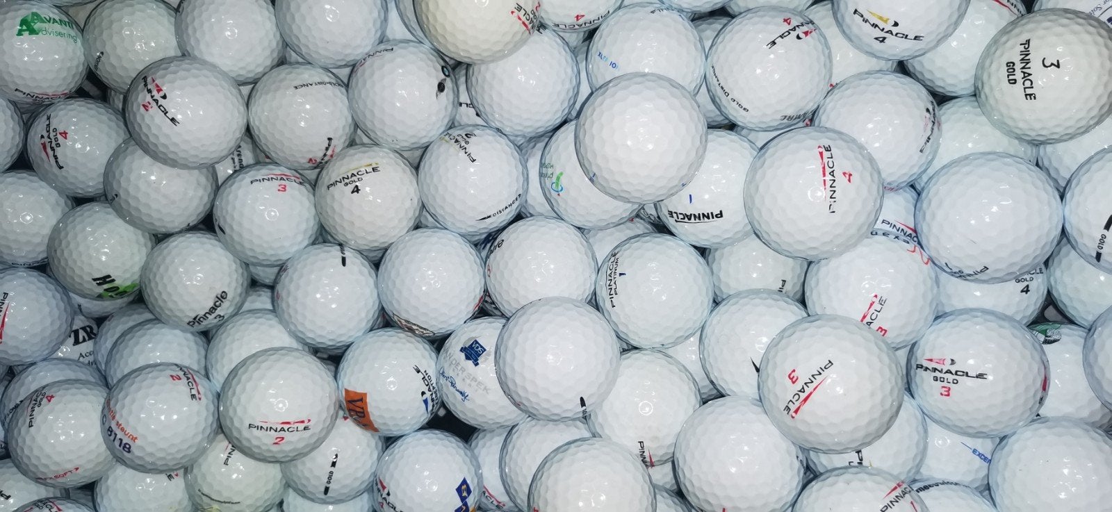 Pinnacle gold golfballen 100 stuks AAAA kwaliteit, Ophalen of Verzenden, Bal(len)